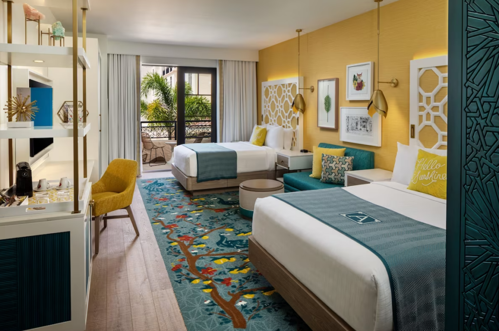 Alfond Inn Hotel Room with two queen beds