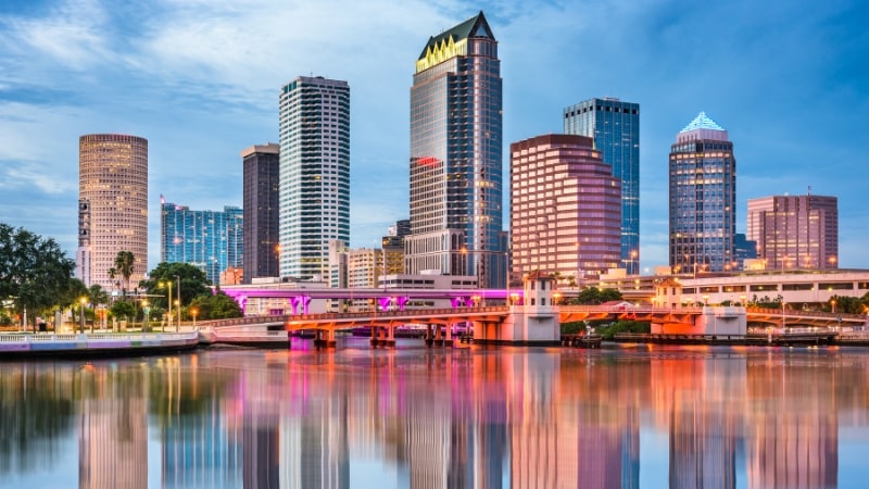 Tampa Florida Skyline